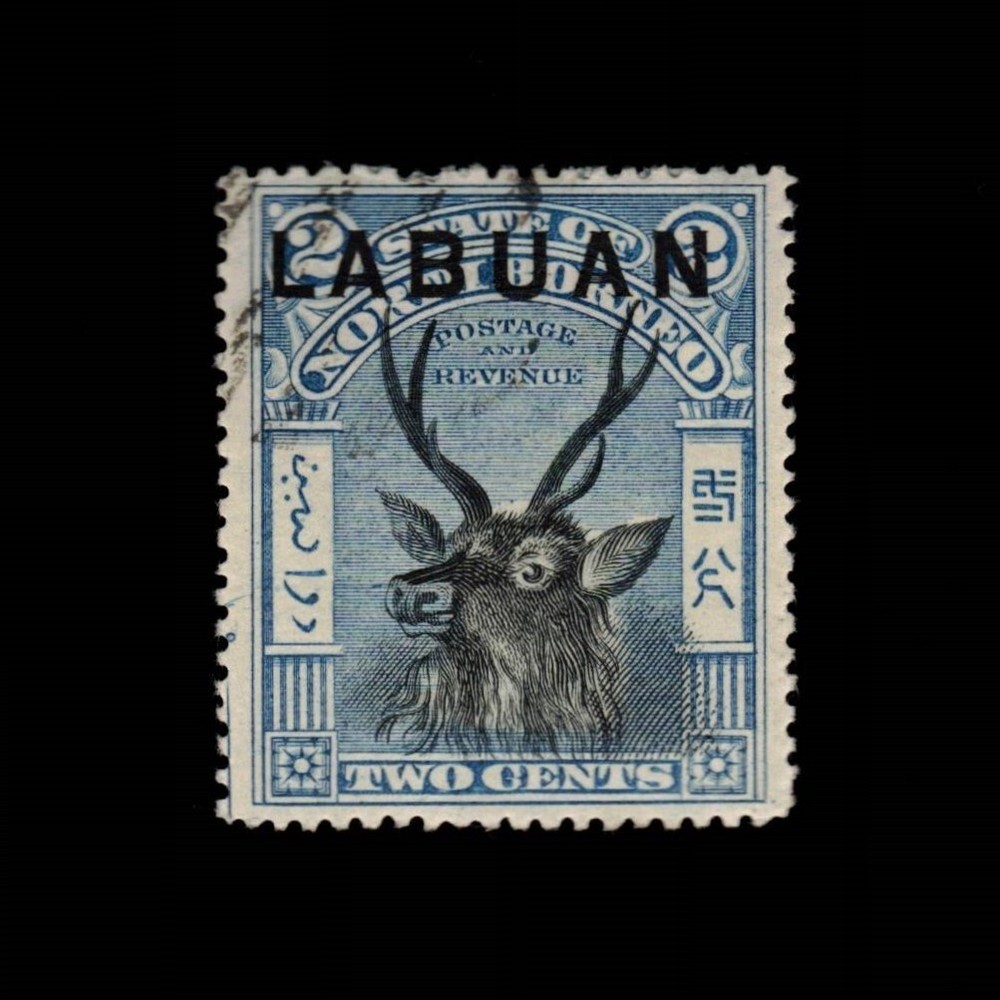 Labuan, Scott 73, Mayayan Sambar, 1897-1900, used, 107386