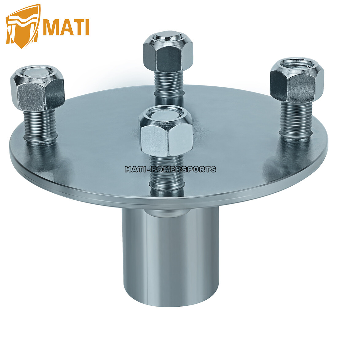 4 Lug 1" Live Axle Adapter Hub for Go Kart Cart ATV Quad Trailer - 4" x 4"