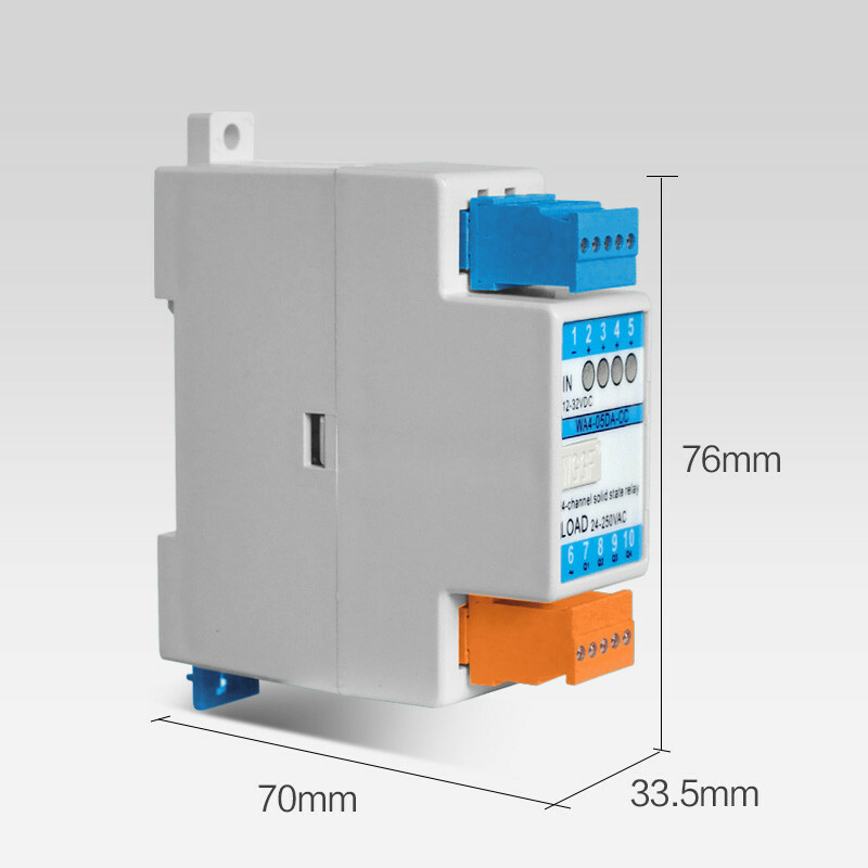 Solid state relay PNP input WA4-05DA-CC 8A DC control AC DC-AC