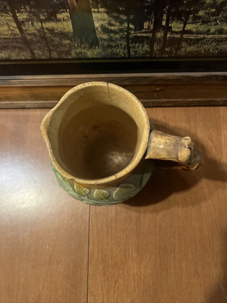 Antique Drinking Pitcher Unknown Year And Maker￼