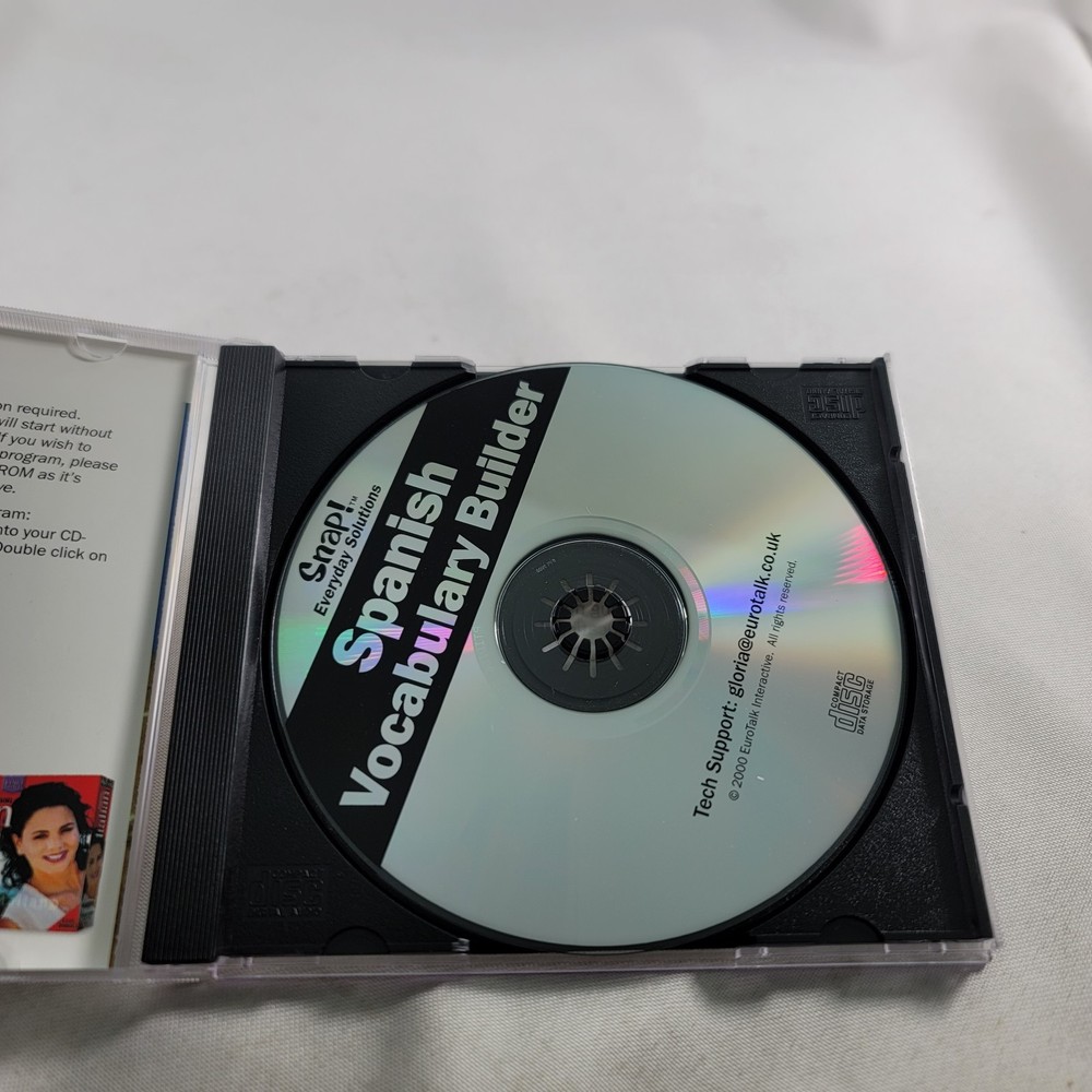 SNAP! Spanish Vocabulary Builder Digital Platform Windows 95 , MAC/ PC!!