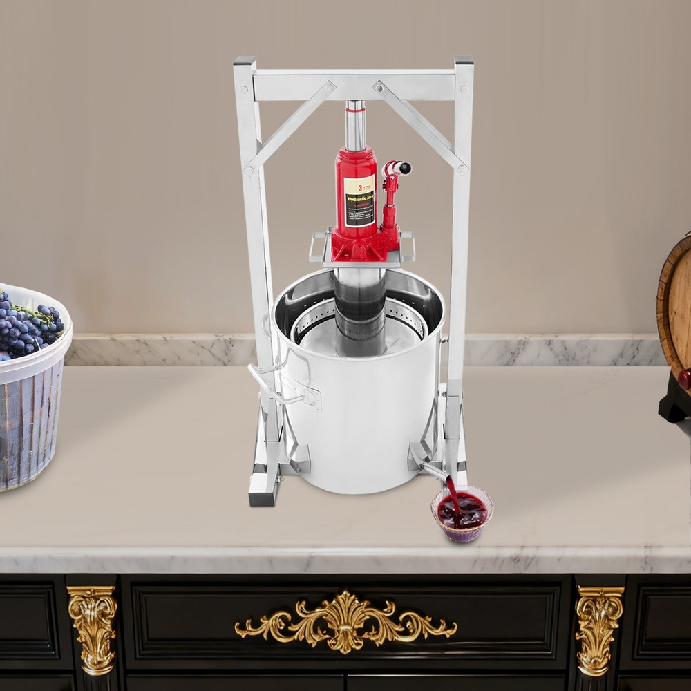 12L Manual Hydraulic Fruit Wine Press Jack Press Extractor Wine Press Machine