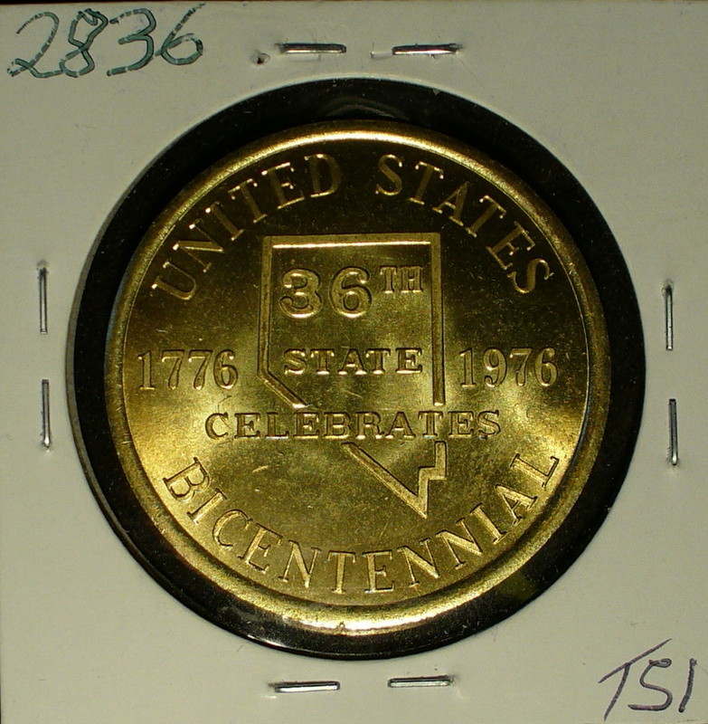 Reno Nevada Bicentennial Medal