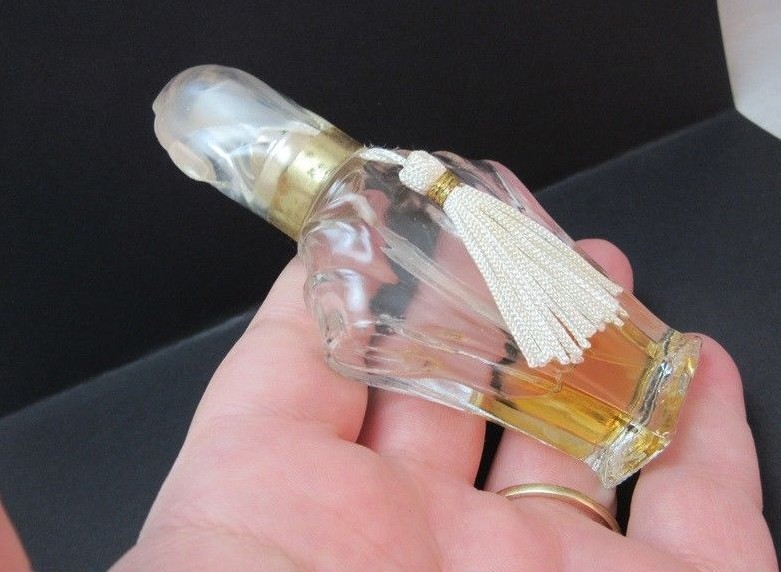 St. Moritz .5 oz mini EDP Parfum perfume bottle. Some left
