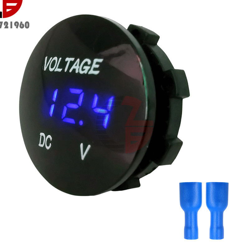 DC 12V LED Panel Digital Voltage Volt Meter Display Voltmeter Motorcycle Car