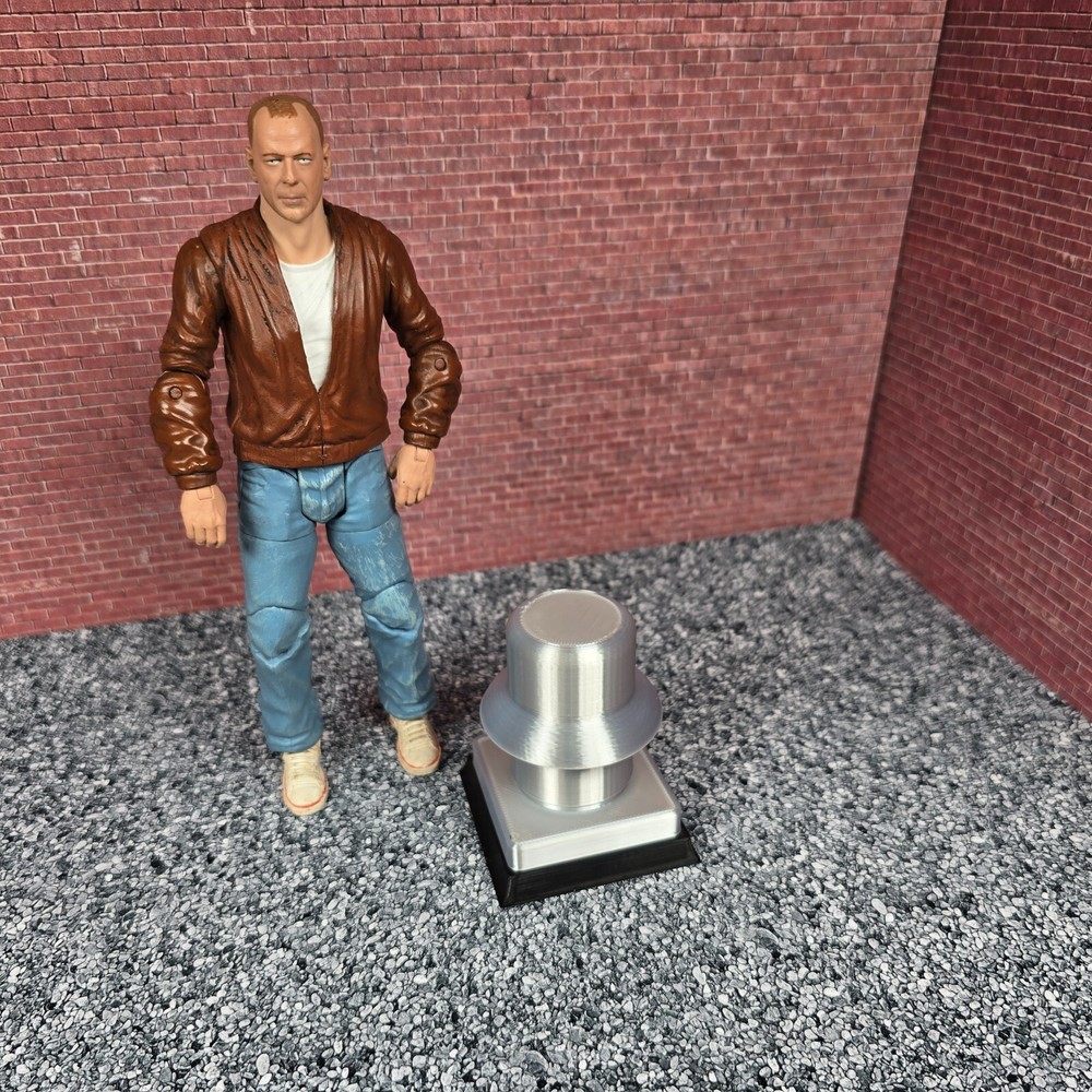 Rooftop Vent 1/10 Scale Model Prop Diorama Display Dollhouse