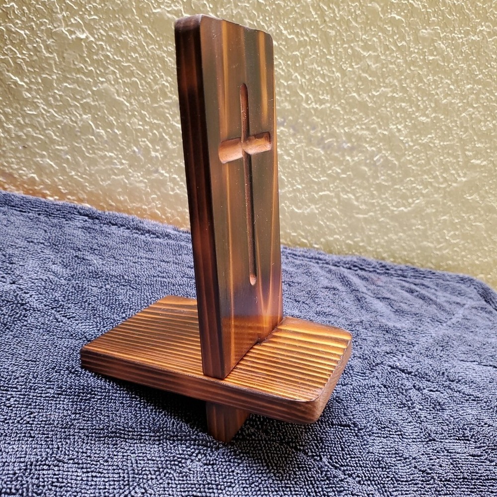 Custom Handmade 🧩 Solid Wood 🪵 Comic Book Display - Phone Holder - CGC Book🔥