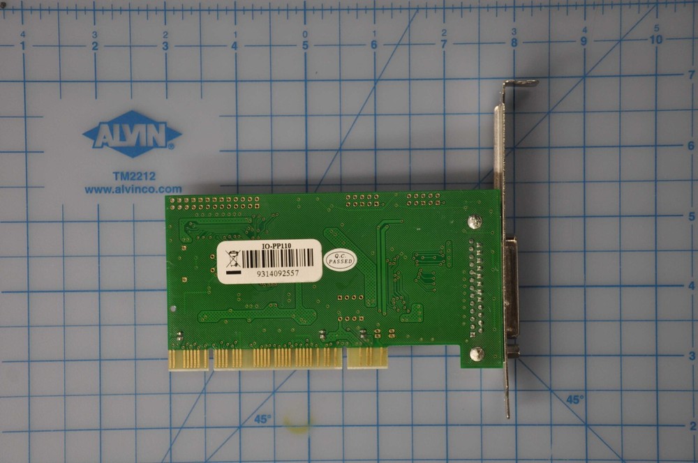 KOUTECH Single Parallel PCI (SPP/PS2/EPP/ECP) Card Model Grade A IO-PP110