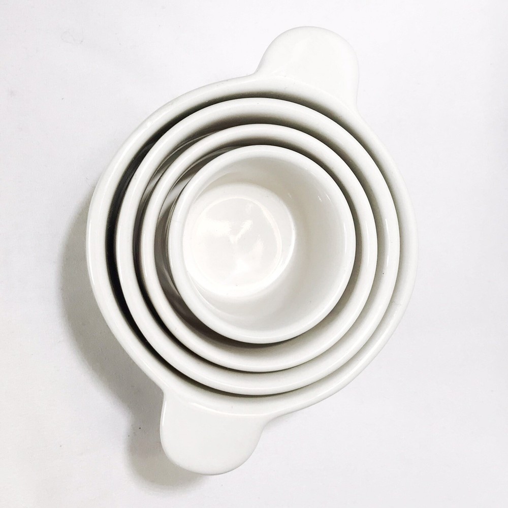 Rae Dunn Easter Egg Measuring Cups Brand New Numbered 1 - 1/4