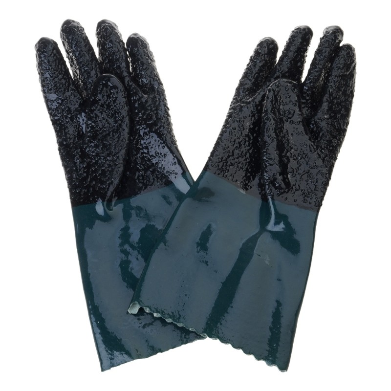 Waterproof PVC Gloves With Excellent Grip For Various Work Environment