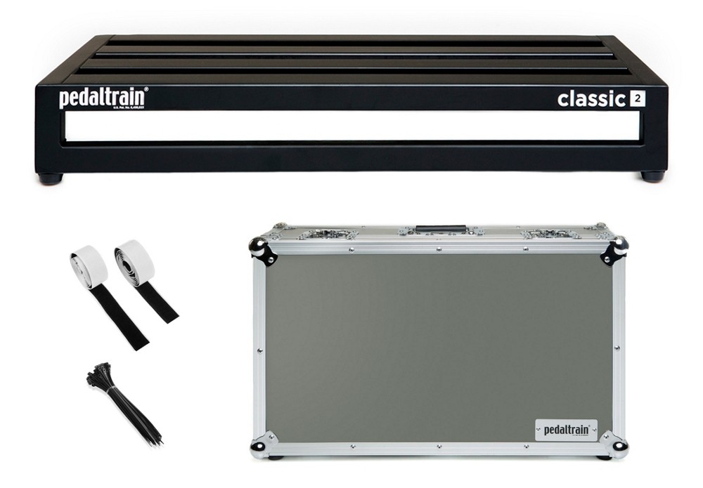 Pedaltrain Classic 2 Pedal Board with Tour Case
