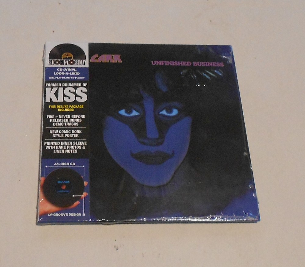 Ex Kiss Drummer Eric Carr Unfinished Business CD 2024 RSD Exclusive SEALED NEW
