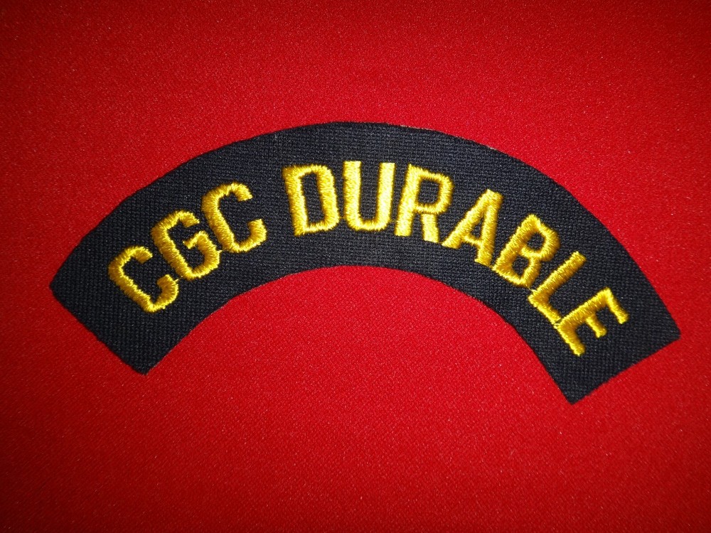 US Coast Guard Patch CGC DURABLE