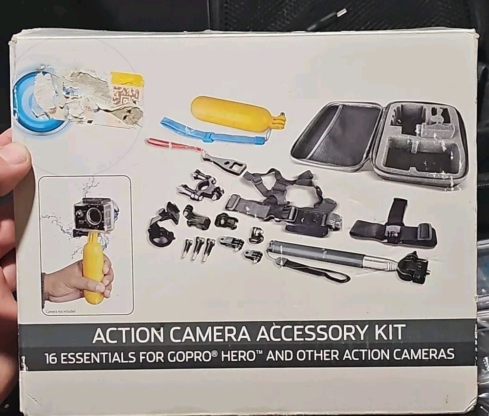 Gopro Hero 4 With Action Camera Accessory Kit GH