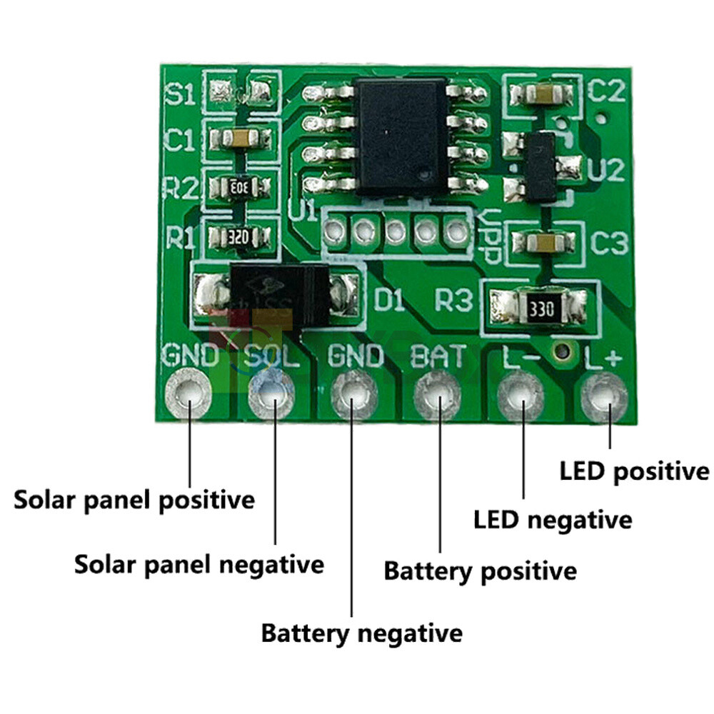 Solar Light Control Panel Solar Lamp Controller Control Module Solar Power Lamp