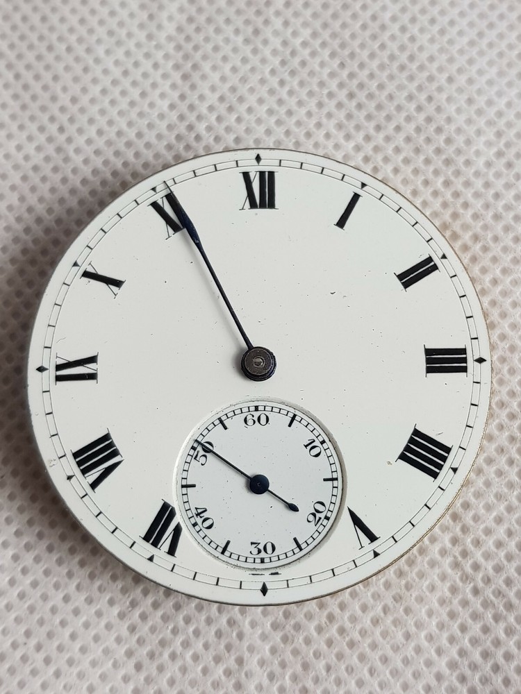 Antique Pocket Watch Movement and Face.