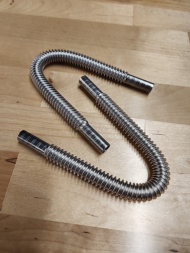Jade 3/8" X 9" Flexible Tubing