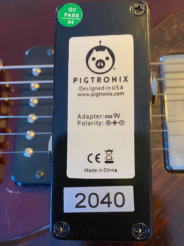 Pigronix Constellator Modulated Analog Delay Mini Pedal in original box.
