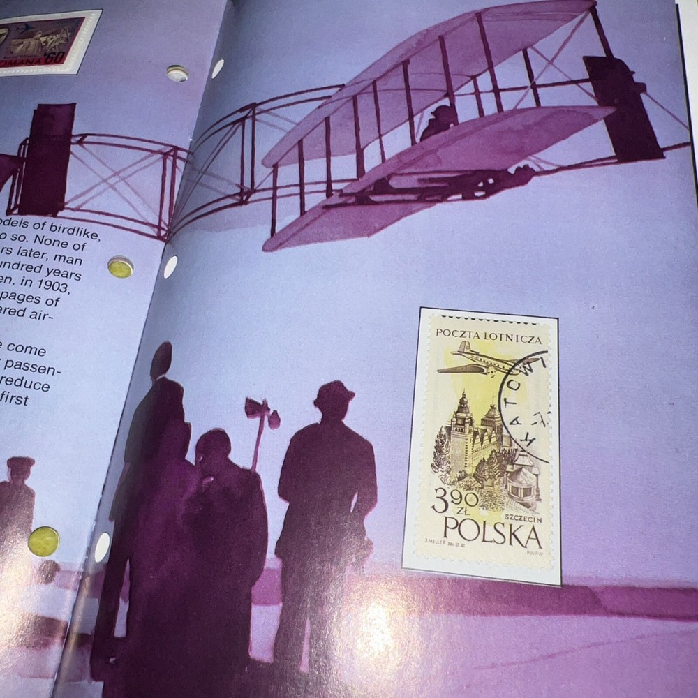 Travel Through the Ages Stamp Collecting Kit Complete with Stamps