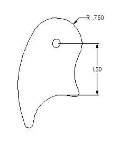 OFFROAD ANONYMOUS Curved Tab-Size: Small
