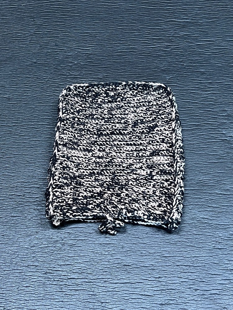 Pickleball Paddle Case Cover Hand Knit Yarn