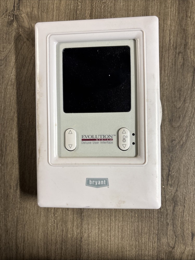 Bryant Evolution Thermostat Interface Control SYSTXBBUID01-D