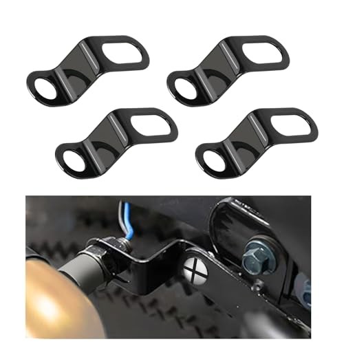 4 Pack Motorcycle Turn Signals Mount Motorcycle Light Mount Indicator