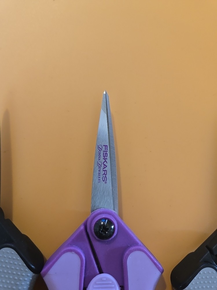 3 Count - Fiskars Soft Touch Micro-Tip Pruning Snip Shears Trimmer sissors (I)