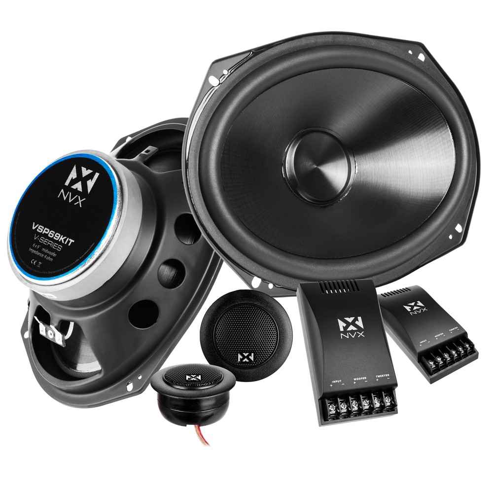 Open Box, Great - NVX VSP69KIT 300W RMS 6x9" 2-Way Component Speaker System