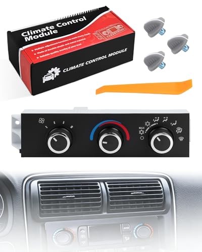 New Upgrade Climate Control Module A/C Heater Air Conditioning Panel 599-217