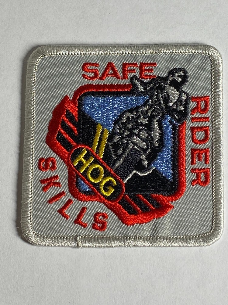 Harley Davidson HOG Safe Rider Skills Patch