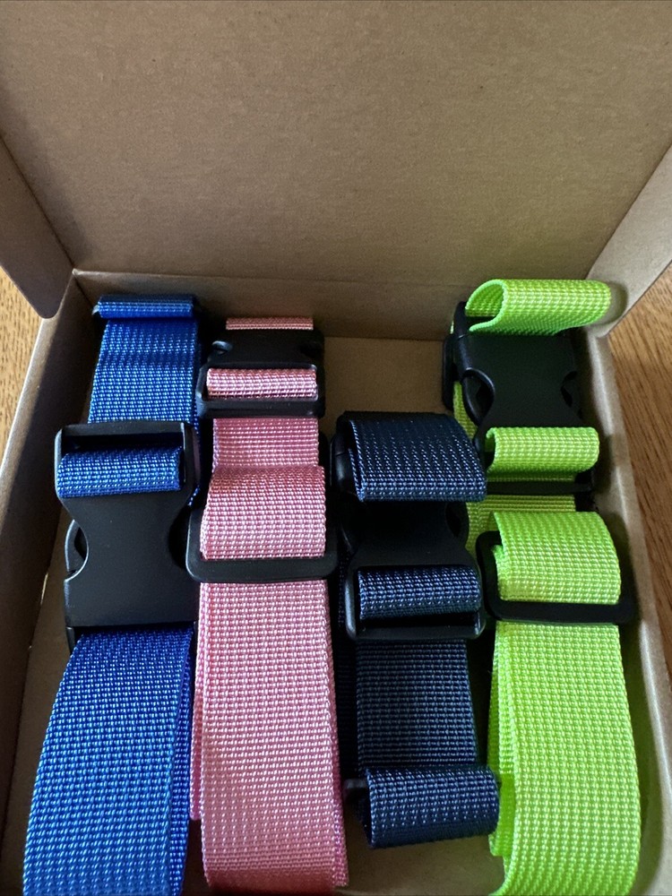 4Pcs Backpack Chest Strap Set Strap with Quick-Release Buckle