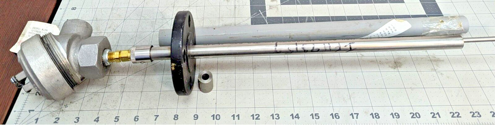 PYCO 4” Flanged Well Thermocouple Probe Sensor [B3B1]