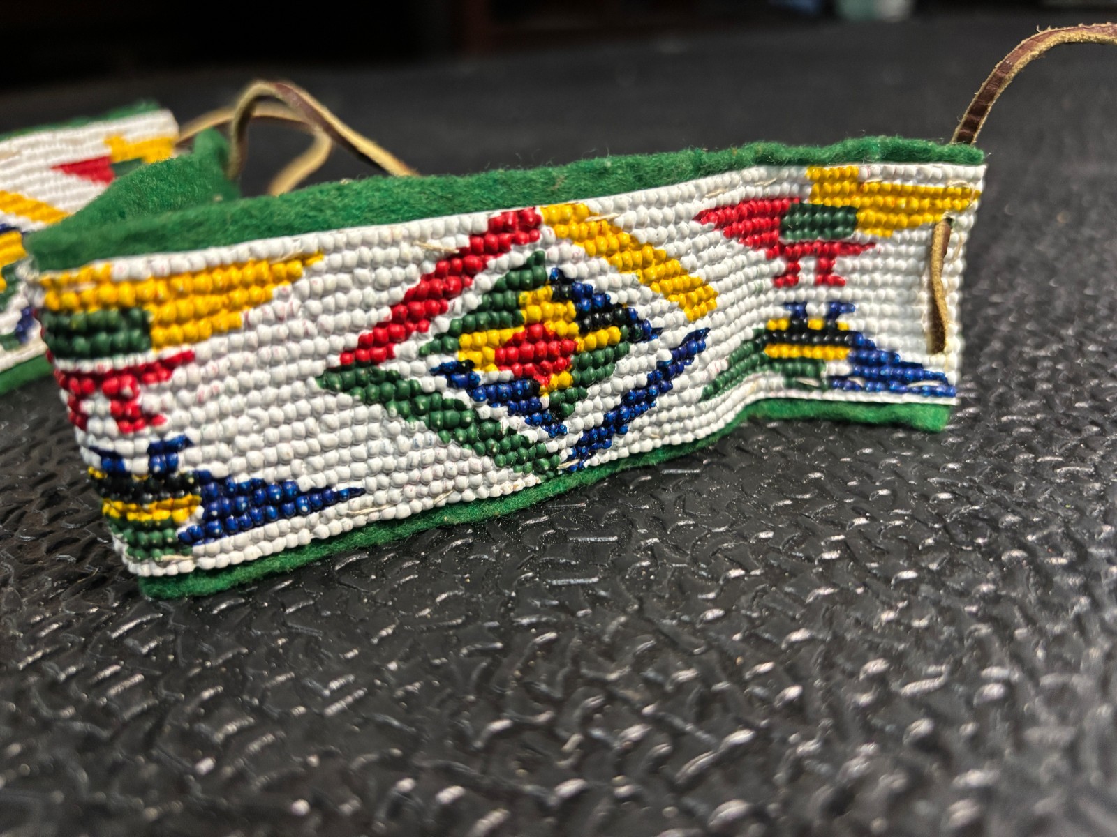 Ceremonial Native American Dancing Bells Leather/Bells AND Painted strap set