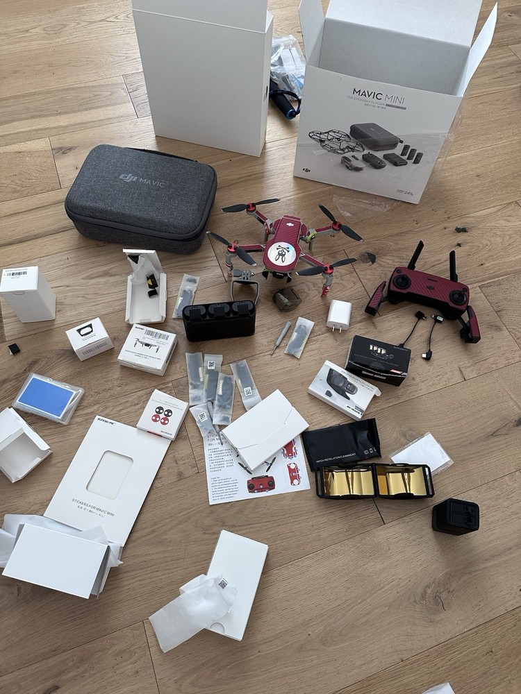 DRONE DJI MAVIC MINI Fly More Combo customization with all protection access