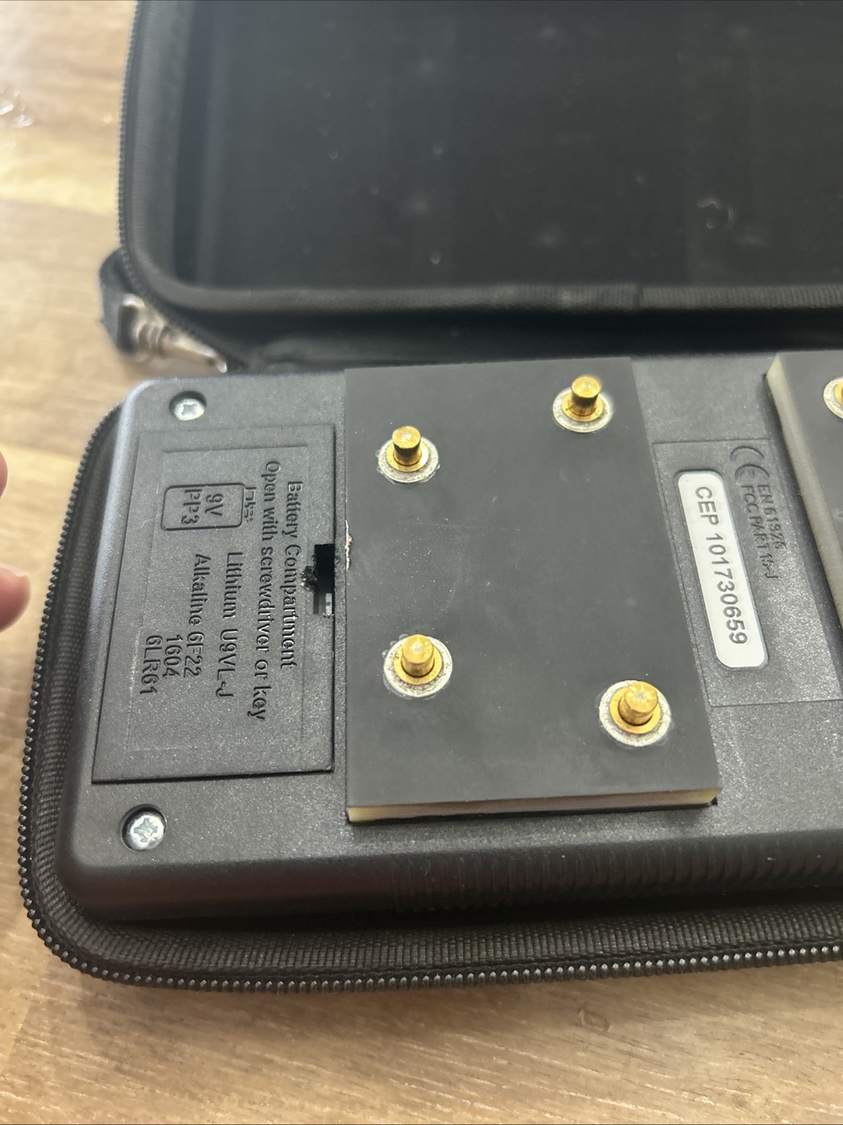 Tramex CME4 Concrete Encounter Moisture Meter with Pouch