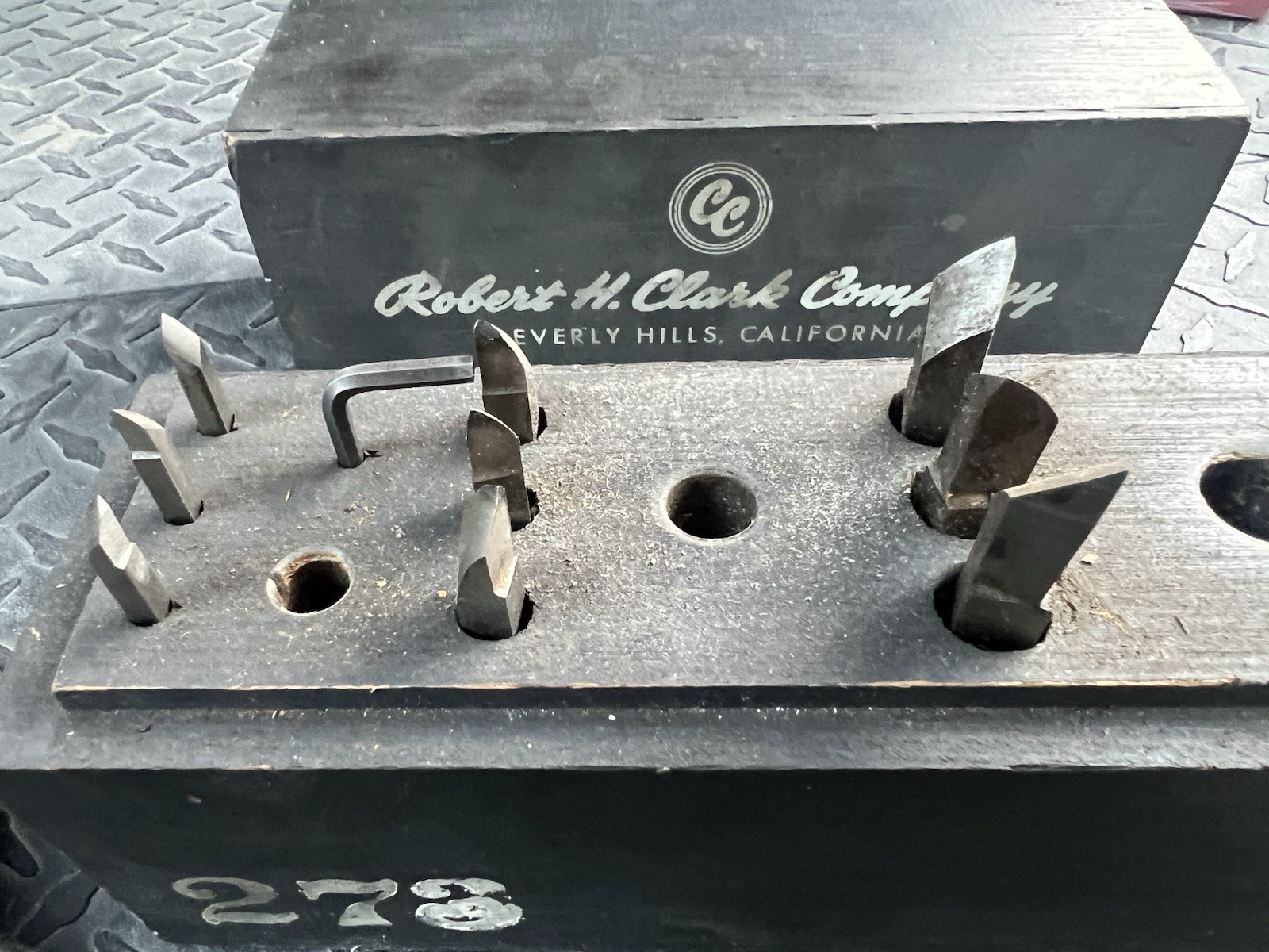 Clark Adjustable Hole Cutters.