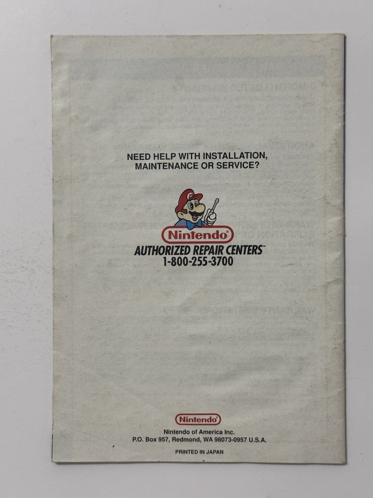 Pilotwings 64 - Nintendo N64 *Instruction Manual*