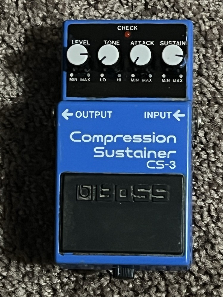 Boss CS-3 Compressor Sustainer Guitar Effect Pedal