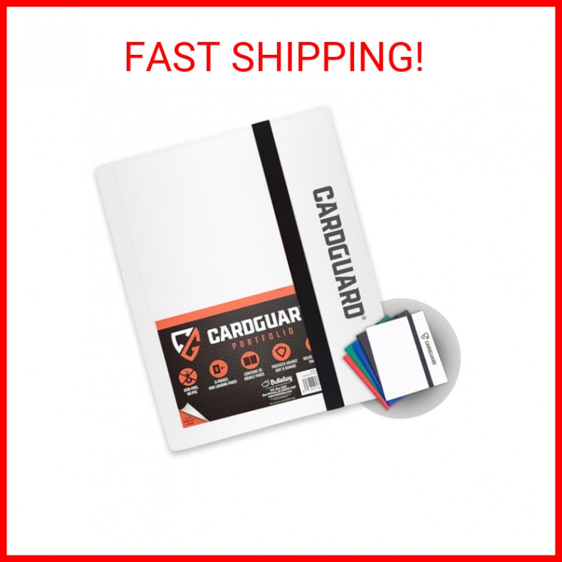 Trading Card Binder Pro-Folio – 9 Pocket Binder - Side-Loading Album, Durable &