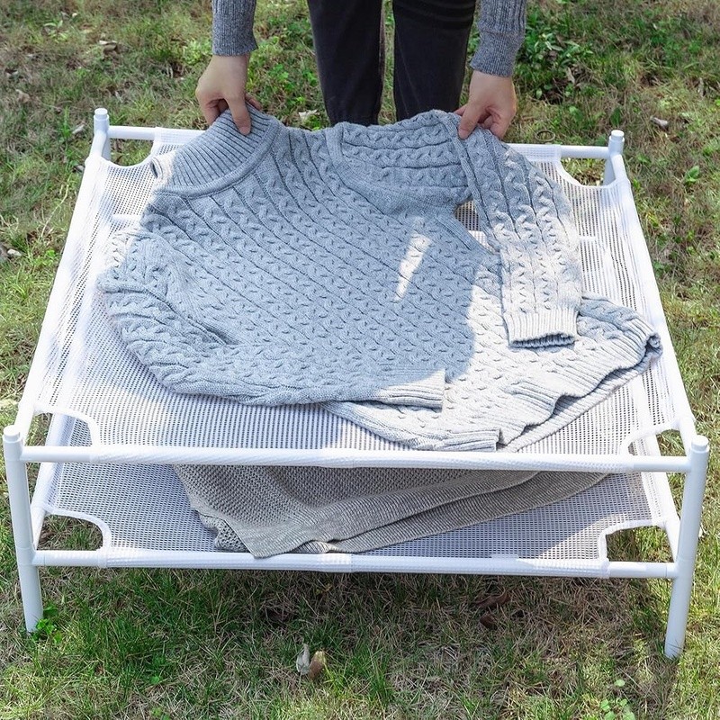 Stackable Mesh Drying Rack Sweaters Delicate Clothes Toys Herbs Quick Drying New