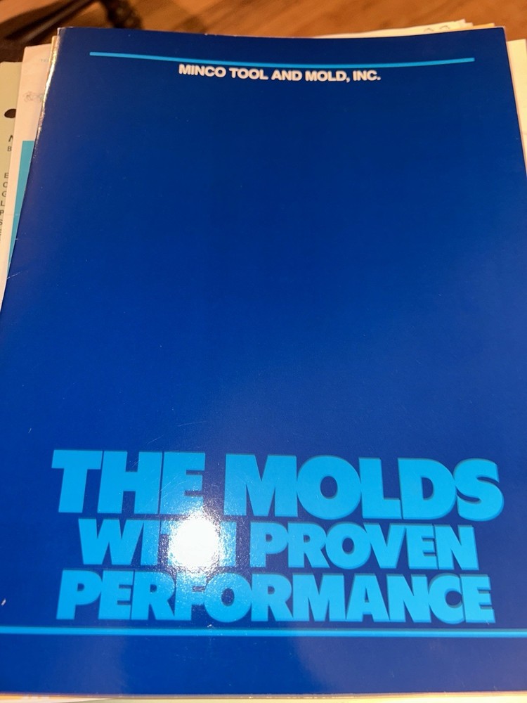 1982 MINCO TOOL & MOLD Advertising Folder Dayton, OH