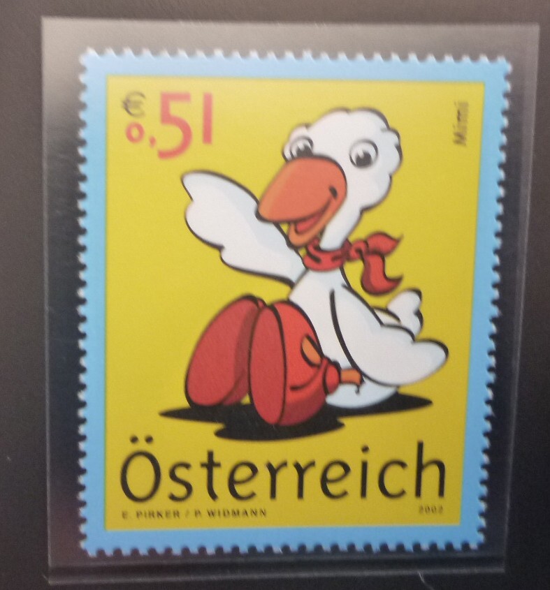 AUSTRIA 2002 Kids Television Programme "Confetti" Mint Stamp