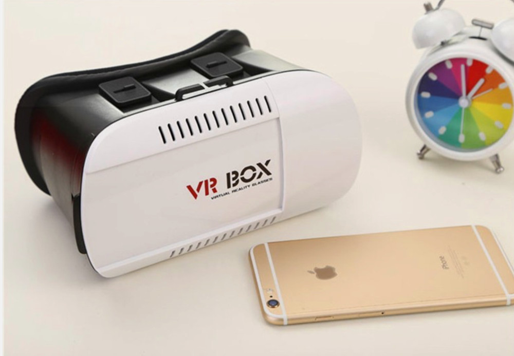 3D Glasses VR Box Headset Google Cardboard Virtual Reality 4.6-6.0 inch