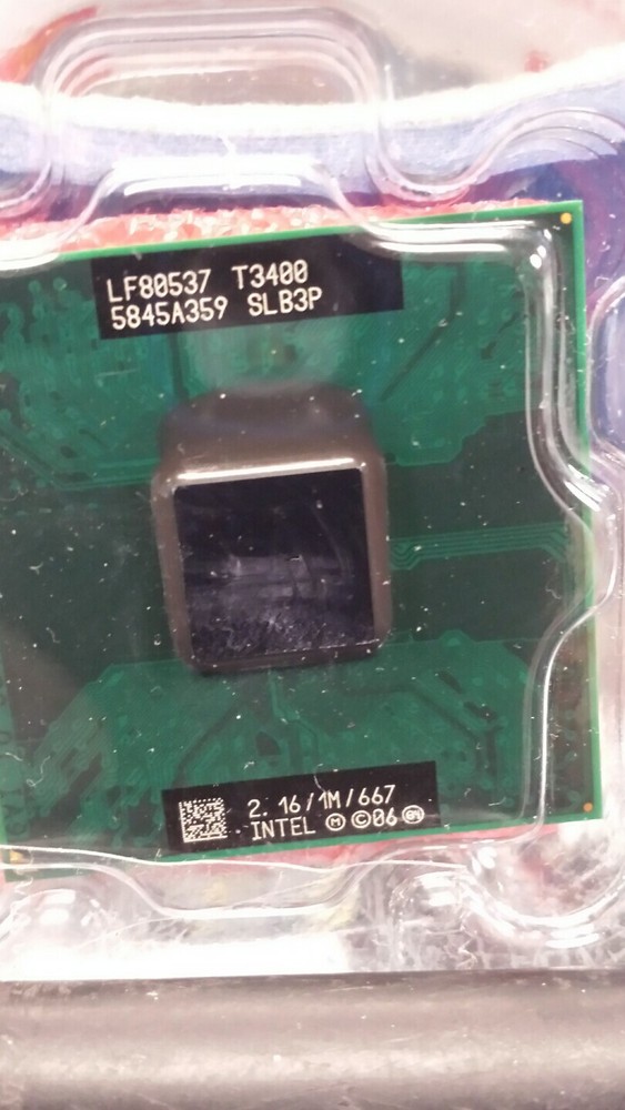 USED Intel DualCore SLB3P 2.167GHz T3400  Processor TESTED AND WORKING