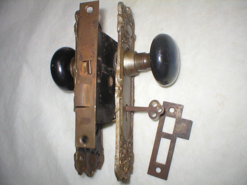 Antique Victorian Era Door Hardware