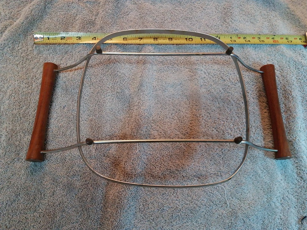 Mid-century Casserole Dish Tray Carriage