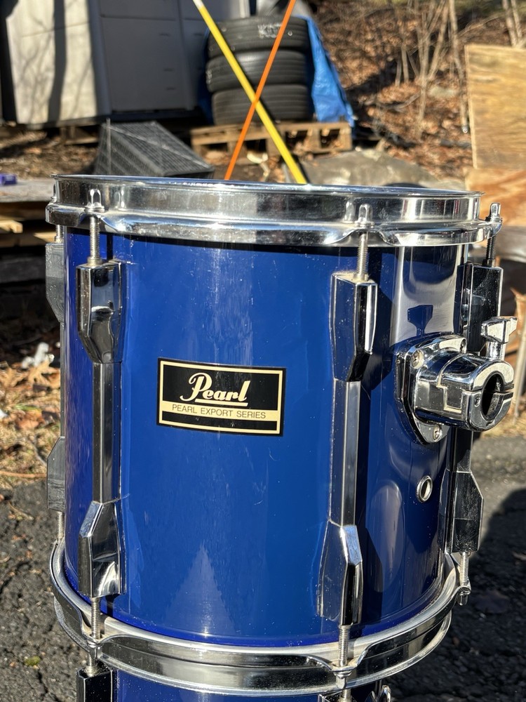 Pearl Export Blue 10” Tom Drum II