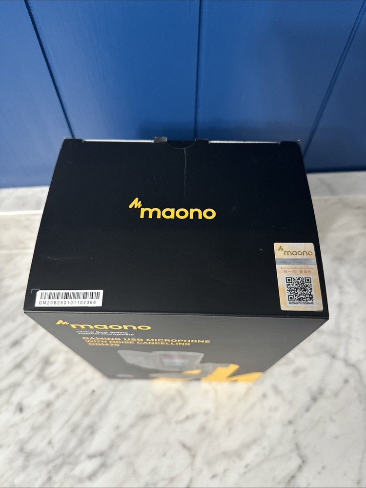 Maono Gaming USB Microphone With Noise Cancelling Model DGM20 - Black