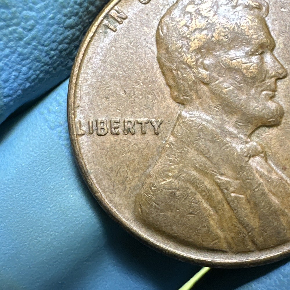 1956 D Lincoln Cent- Obverse Machine Doubling- Error!